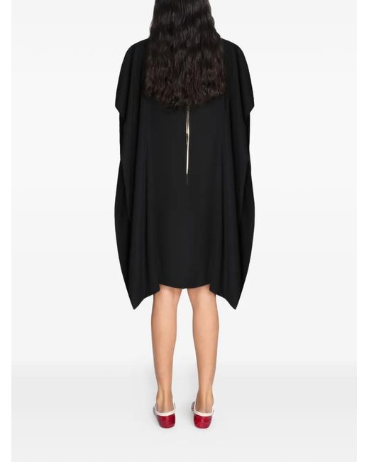 Dries Van Noten Black Loose Flowy Dress