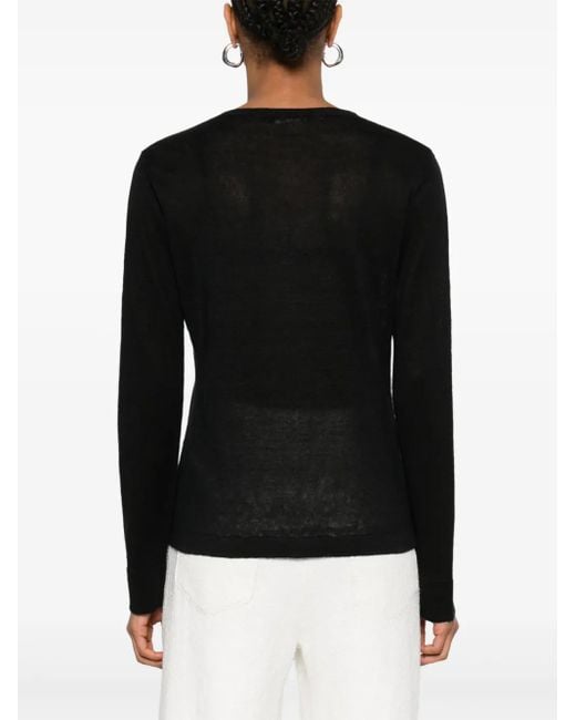 Max Mara Zaffiro Top in het Black