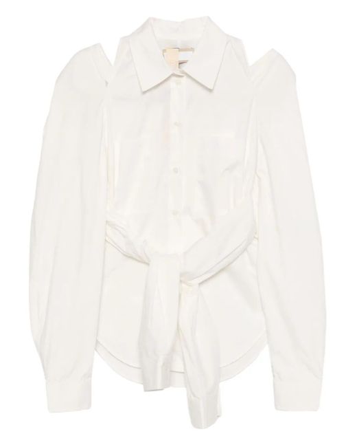 Camicia A Maniche Lunghe di Litkovskaya in White