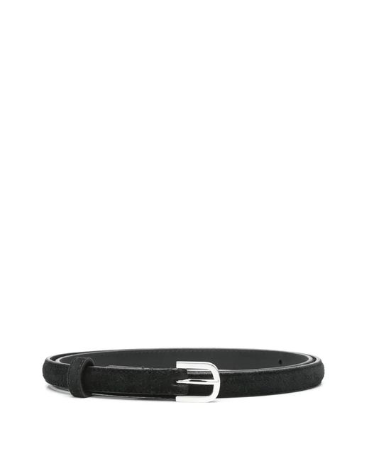 Totême White Suede Belt