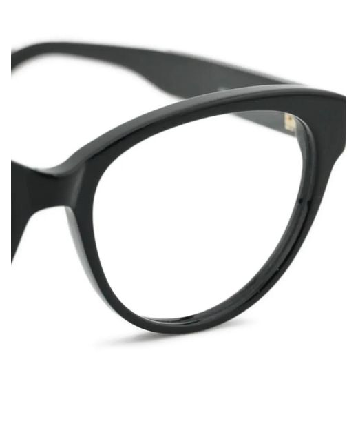 McQueen Black Cat-Eye-Frame Glasses