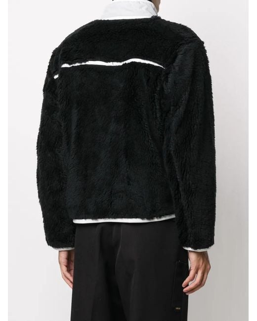 Ambush Black Logo-print Fleece Jacket