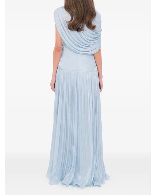 Ana Radu Blue Petal Dress