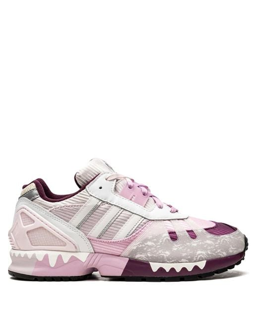 Adidas Pink X Heytea Zx 7000 A-Zx 'Hey Tea' Sneakers