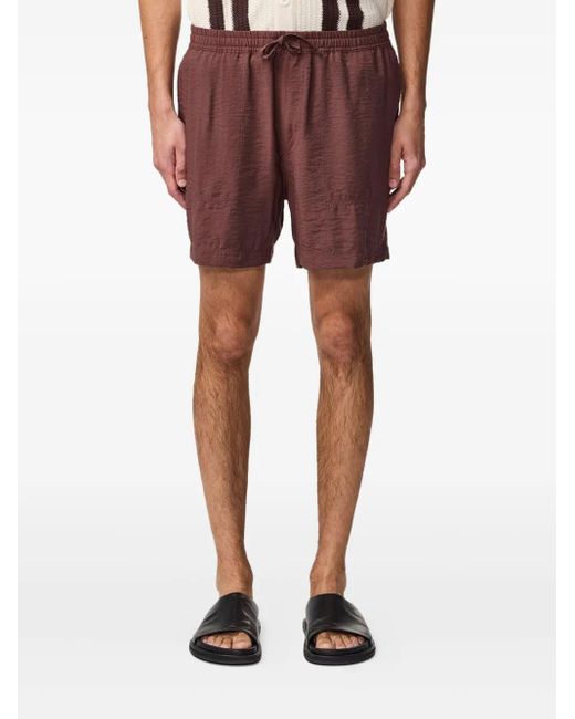 NN07 Ryder Shorts Met Trekkoord in het Brown voor heren