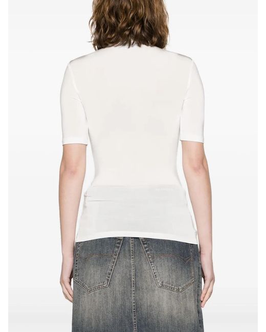 Off-White c/o Virgil Abloh White High Neck T-shirt
