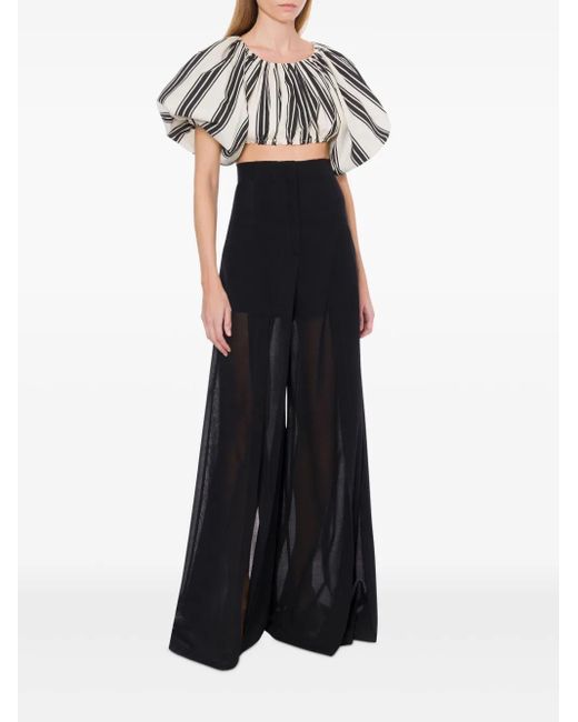 Philosophy Di Lorenzo Serafini White Striped Top
