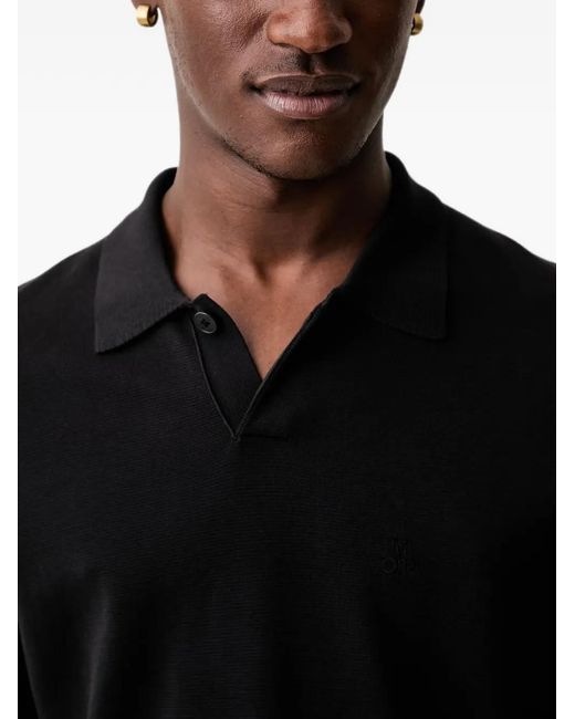 Marc O' Polo Black Short-Sleeve Polo Shirt for men