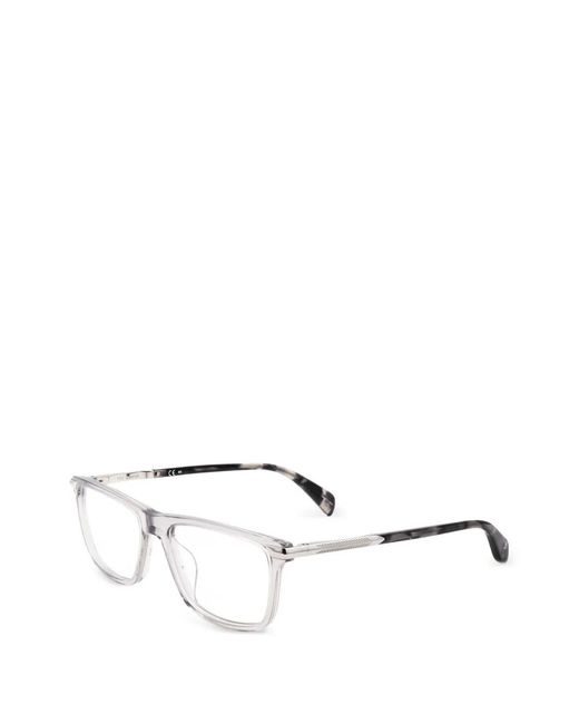 Rag & Bone Brille Mit Eckigem Gestell in Gray für Herren