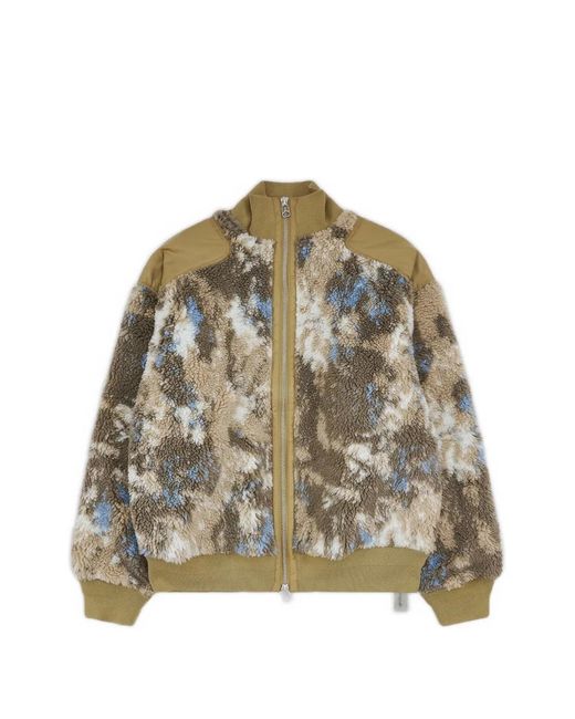 Oamc Peacemaker Multicolor Fleece Jacket for men