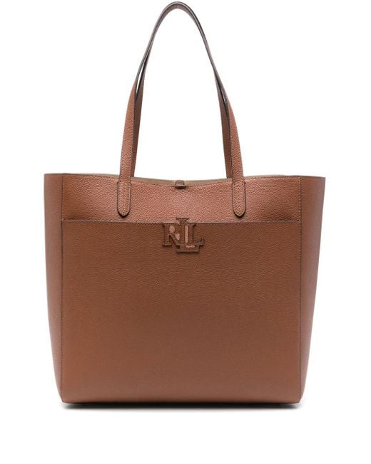 Ralph Lauren Brown Cameryn Tote Bag