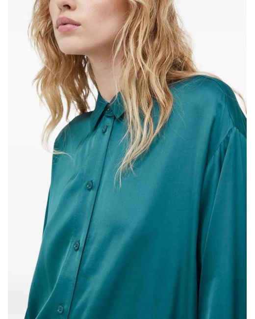 Samsøe & Samsøe Blue Alfrida Buttoned Shirt