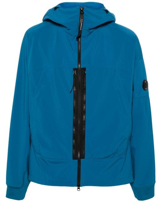 C P Company Blue C.p. Shell-r Hooded Jacket for men