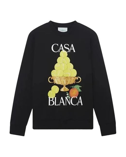 Casablanca Blue La Corbeille D'Oranges Sweatshirt for men