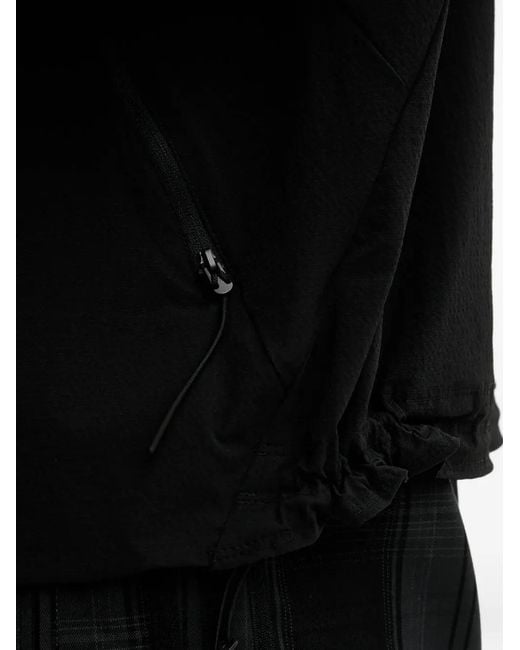 Adidas Black Myshelter Hooded Zip Jacket for men