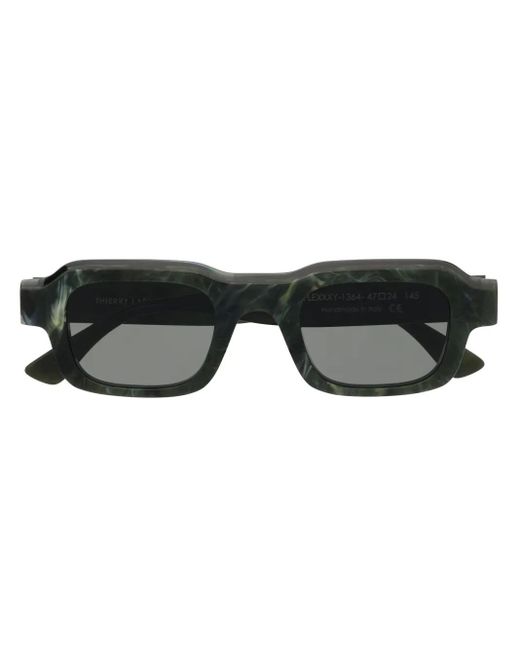 Thierry Lasry Flexxxy スクエアフレームサングラス Black