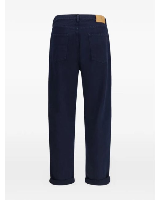 メンズ Brunello Cucinelli Iconic Fit ファイブポケットジーンズ Blue