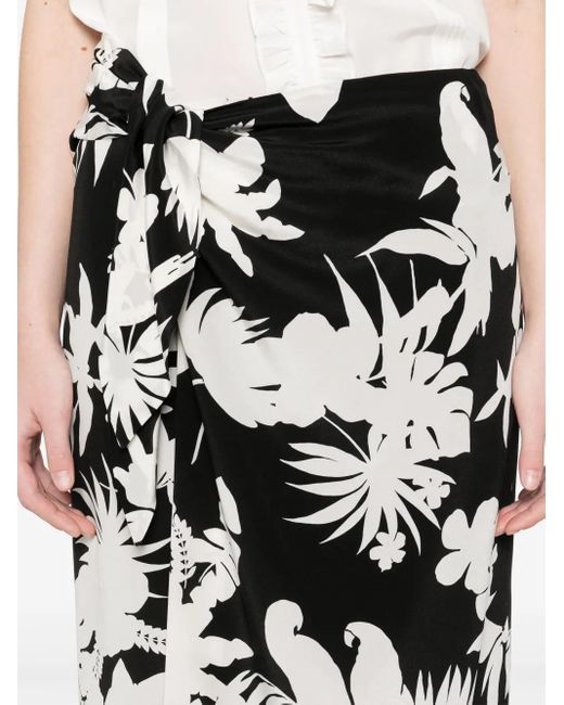 Max Mara White Lauto Maxirock