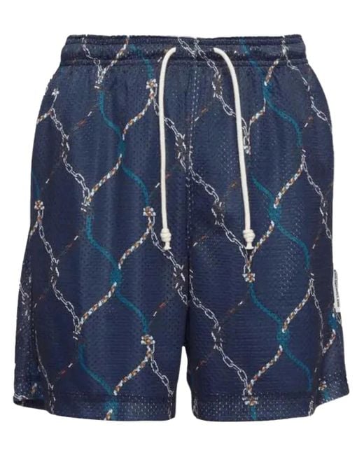 Nike Blue Reversible Basketball Shorts for men