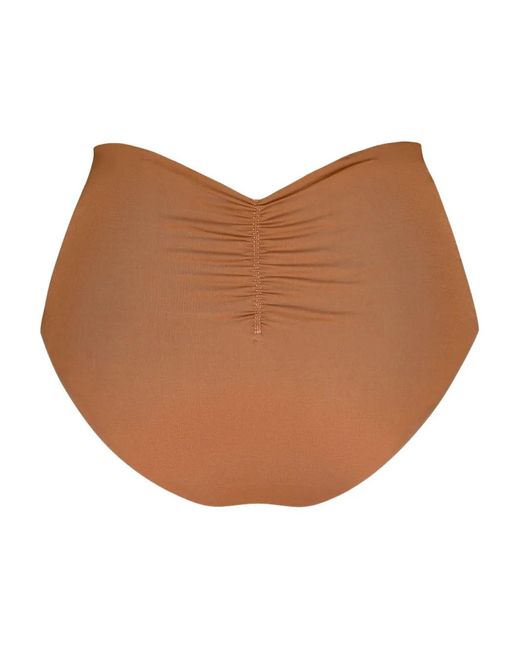 Johanna Ortiz Pink Taita Ring-Detail Bikini Bottom