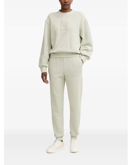 ARMANI EXCHANGE Natural Logo-Patch Track Pants