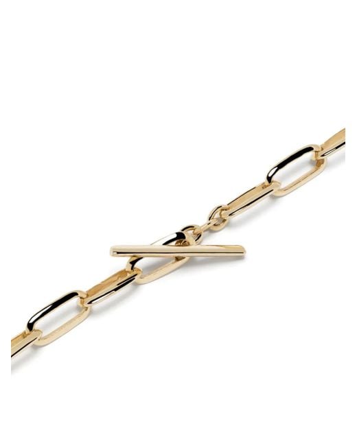 Lizzie Mandler Natural 18Kt Diamond Link Necklace