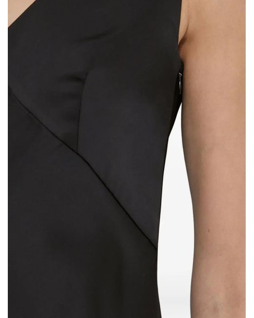 Joop! Black Satin Maxi Dress
