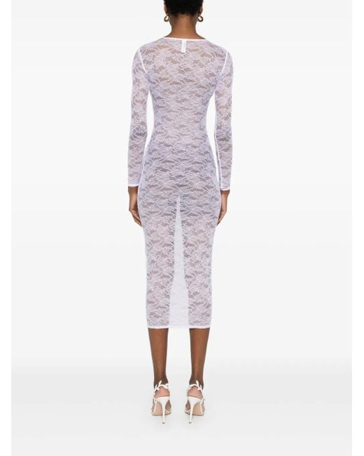 Maison Close シャンティリーレース ドレス White