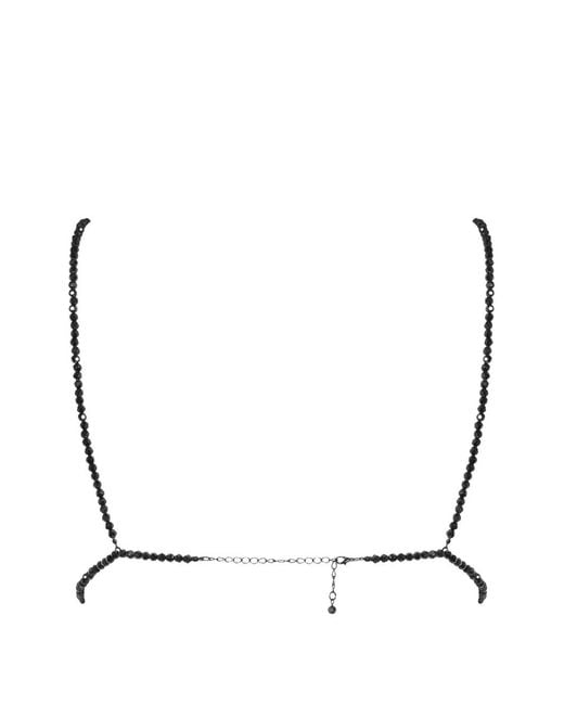 Maison Close Metallic À Ton Cou Triangle Bra