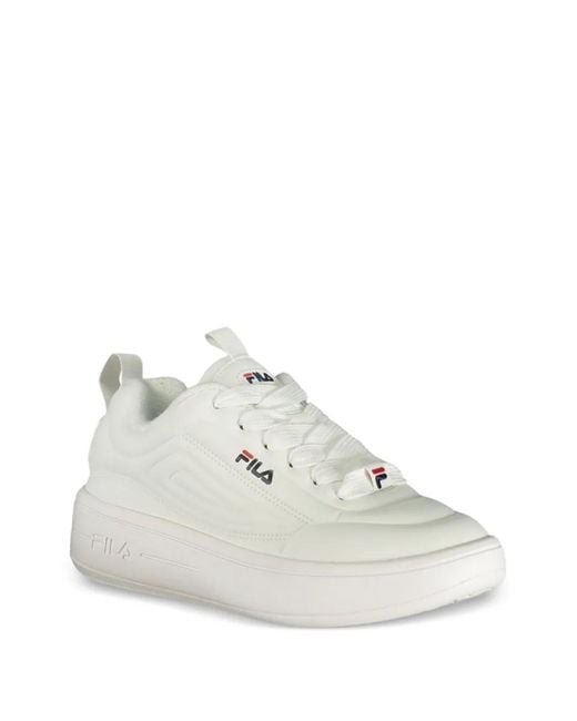 Fila White Superbubble Sneakers