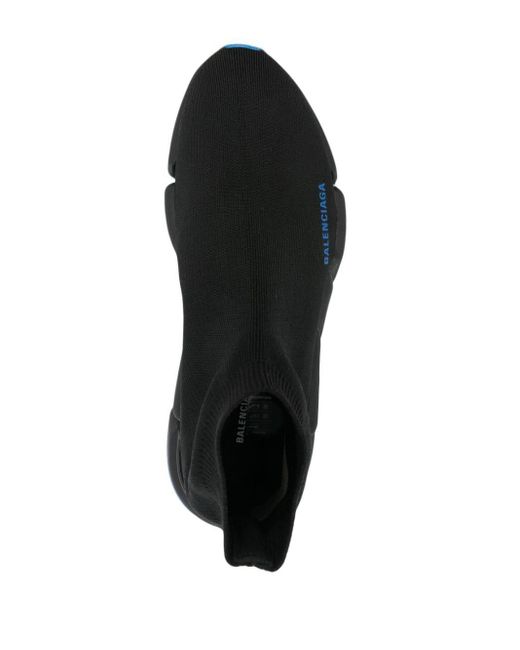 Balenciaga Speed 2.0 Gebreide Sneakers in het Black voor heren