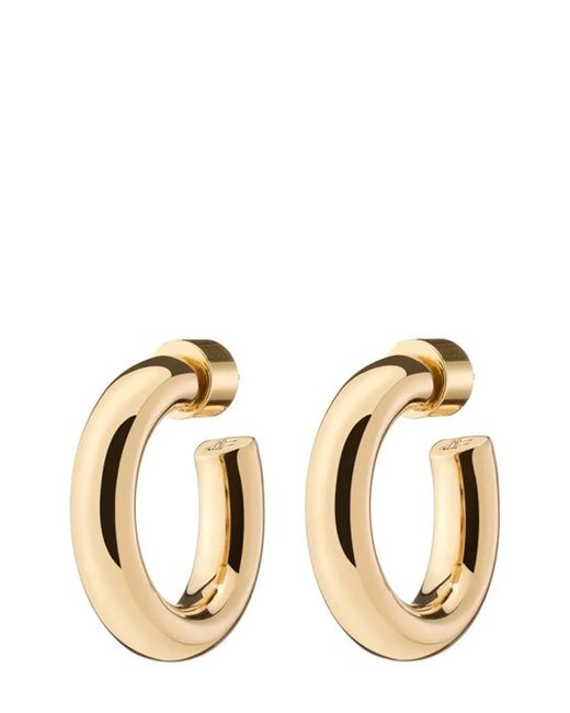 Jennifer Fisher Metallic 14K Natasha Huggie Hoop Earrings