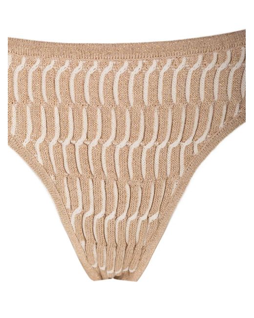 Devon Windsor Natural Fletcher Bikini Bottoms