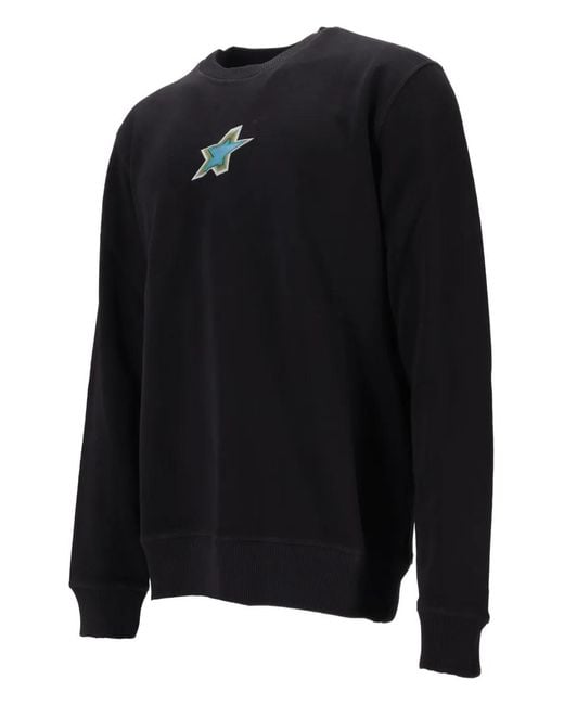 Paul Smith Blue Star-Print Sweatshirt for men