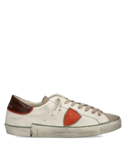 Philippe Model Multicolor Low-Top Sneakers for men