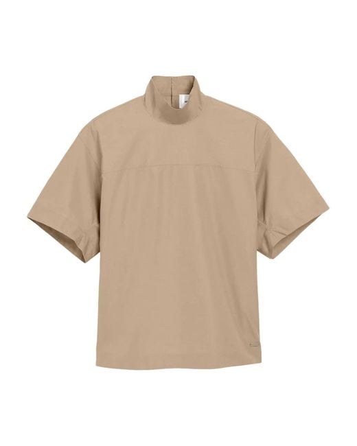AMI Blouse Met Col in het Natural