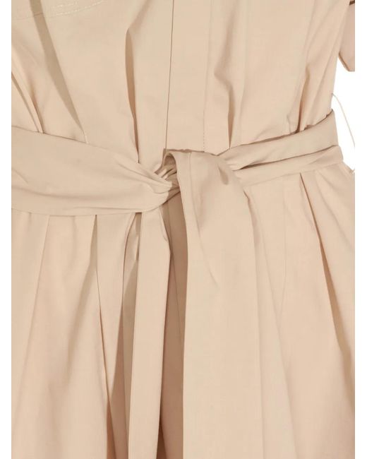 Antonelli Natural Cotton Midi Dress