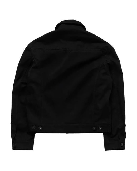 Alexander McQueen Black Denim Shirt Jacket for men