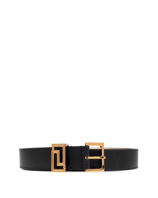 Calf Leather Mm 30 Belt di Versace in White
