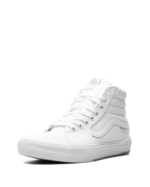Vans White X Perris Benegas Sk8-Hi Pro Bmx Lace-Up Sneakers for men
