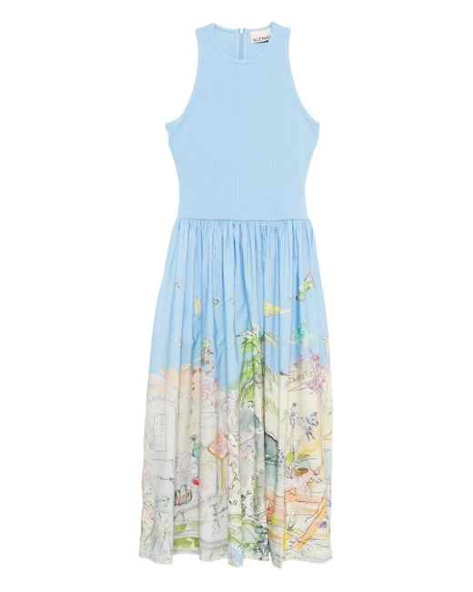 ALÉMAIS Anouk Tank ドレス Blue