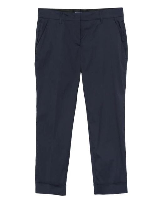 Prada Blue Cuffed Pants