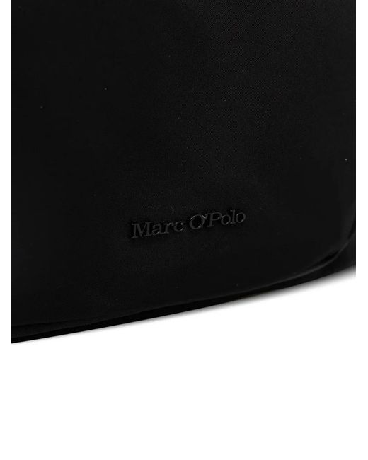 Mochila Mediana Con Hebilla Marc O' Polo de color Black