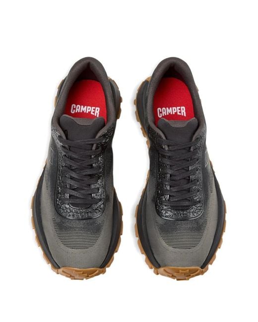 Camper Black Drift Trail Low-Top Sneakers for men