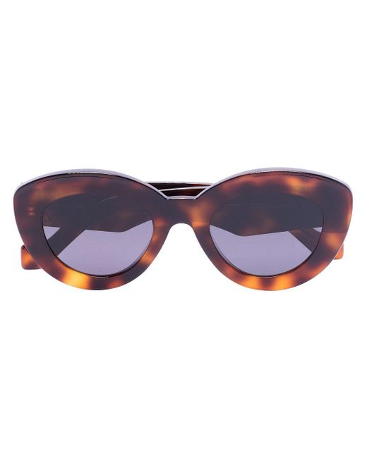 Loewe Blue Cat-eye Frame Sunglasses