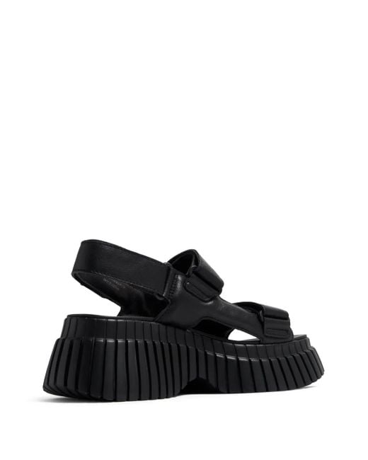 Camper Black Bcn Platform Sandals