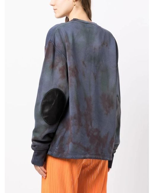 Sudadera Con Motivo Tie-Dye Stain Shade de color Blue