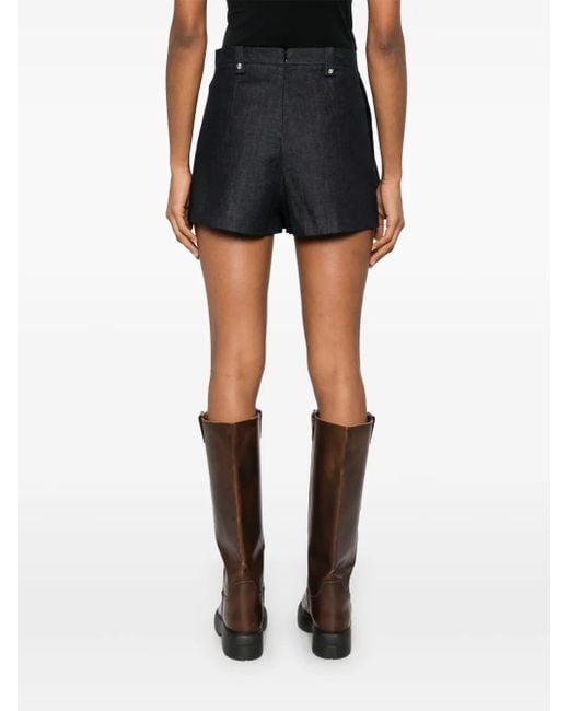 Maje Blue Pleated Skorts