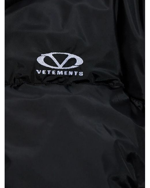 Vetements Black Puffer Jacket