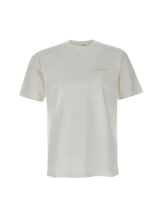 Mackage Gray Tee-W Logo-Patch T-Shirt for men